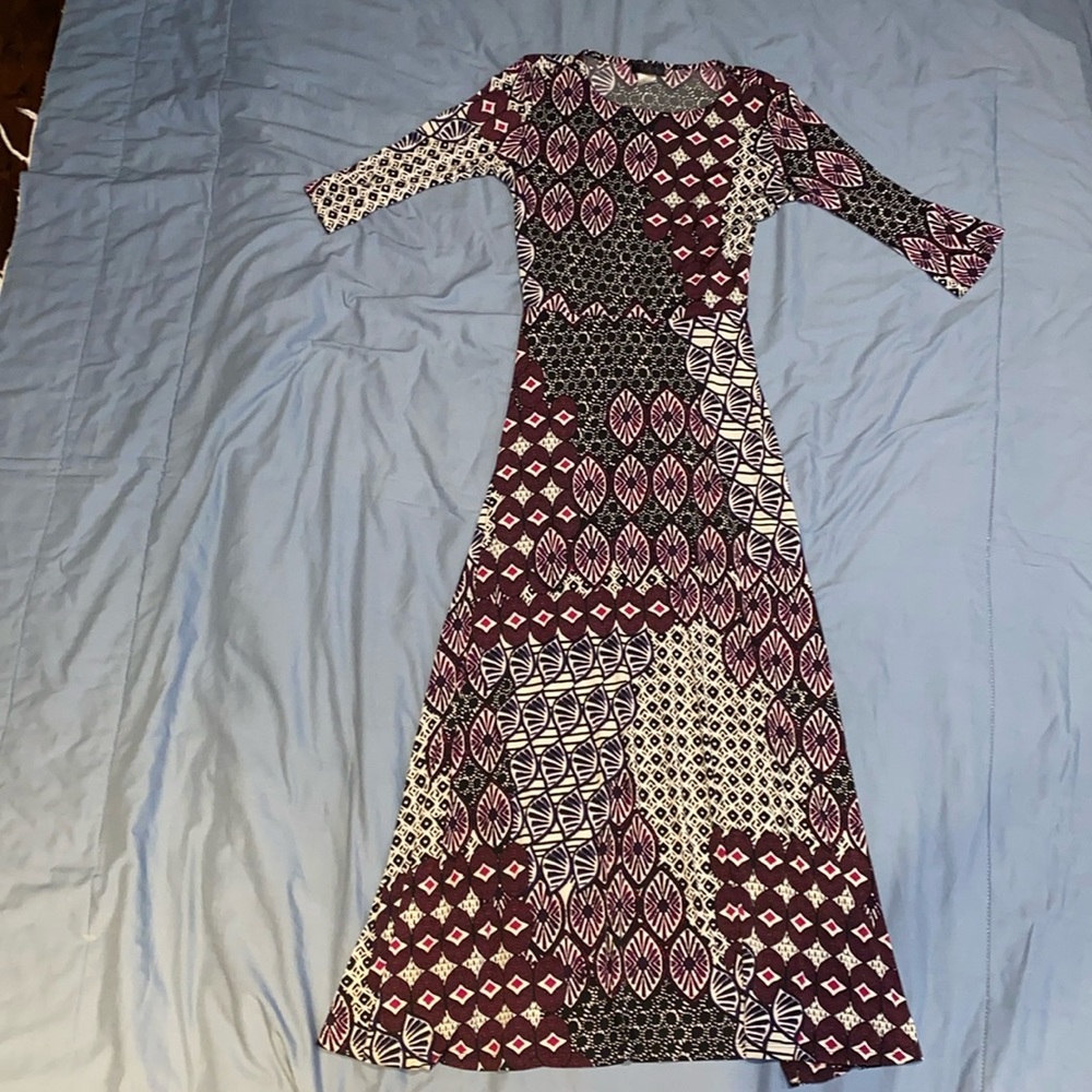 KMW purple dress